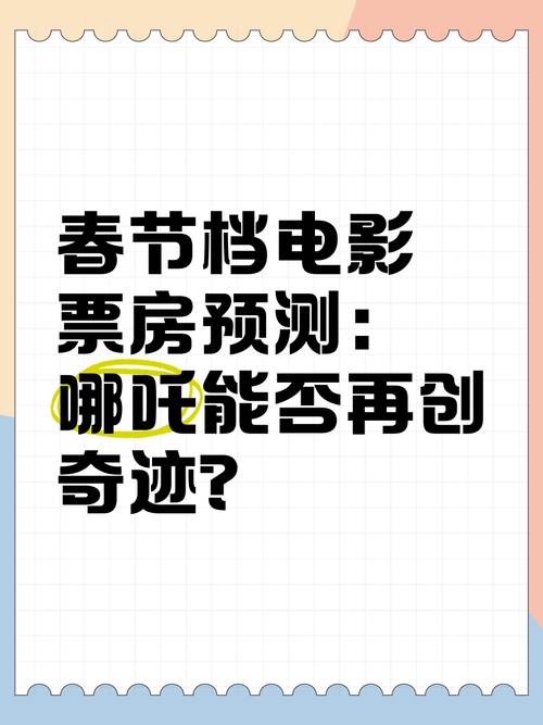 2025春节档电影盘点:最强阵容来袭,哪吒唐探领跑票房! 2025春节档电影盘点:最强阵容来袭,哪吒唐探领跑票房!