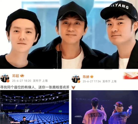 鹿晗演唱会惊喜邀约陈赫合唱！