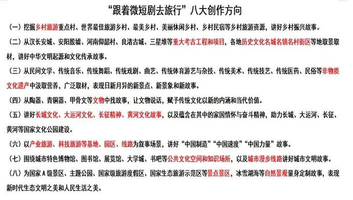 微短剧助力文旅融合:第六批推荐剧目聚焦特色主题 微短剧助力文旅融合:第六批推荐剧目聚焦特色主题