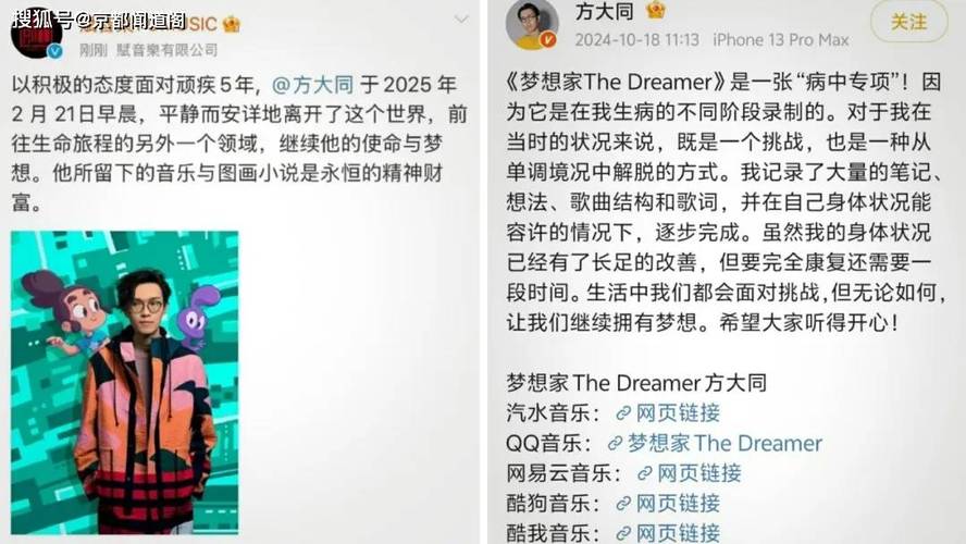 方大同离世:音乐巨星陨落,素食与健康反思 方大同离世:音乐巨星陨落,素食与健康反思