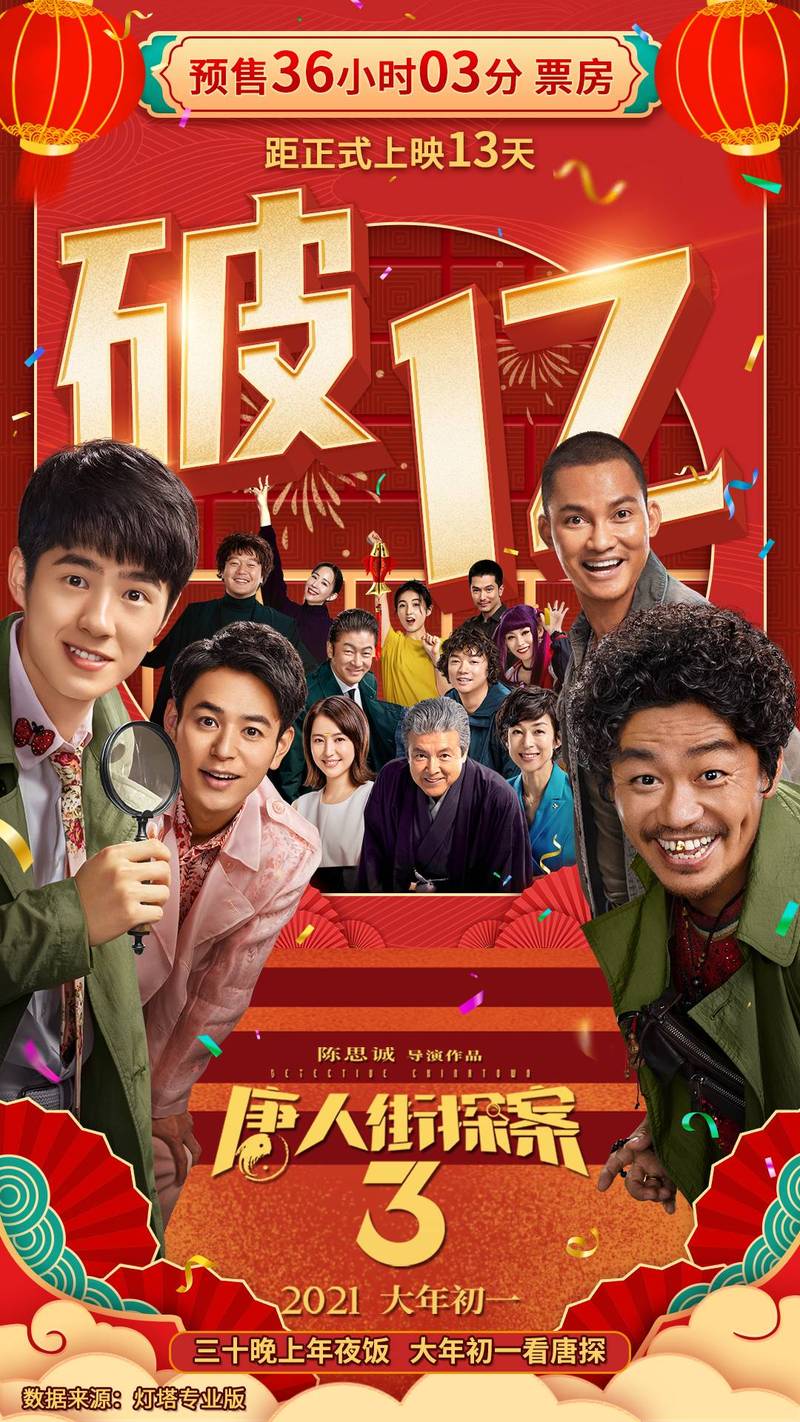 唐人街探案前传:春节喜剧盛宴,百亿票房新篇章 唐人街探案前传:春节喜剧盛宴,百亿票房新篇章